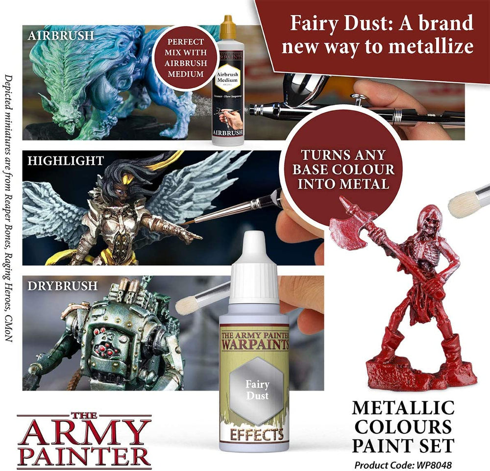The Army Painter - Metallic Colours Paint Set (Online Order Only)