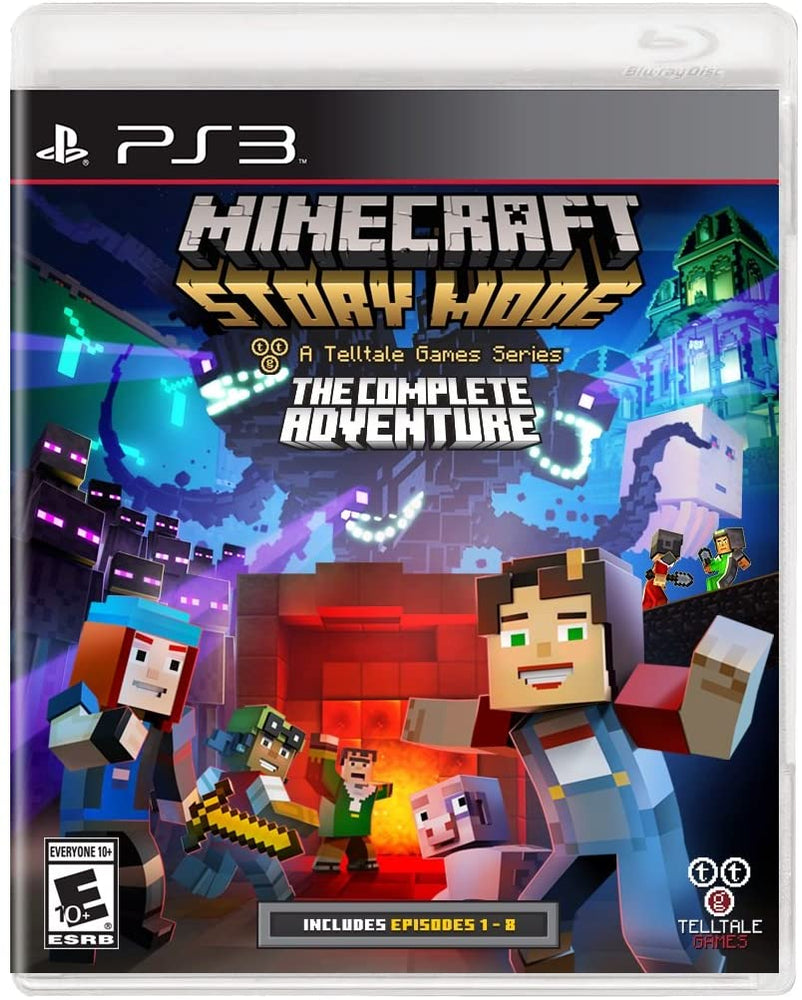 Minecraft Story Mode The Complete Adventure (Playstation 3) (Online Only)