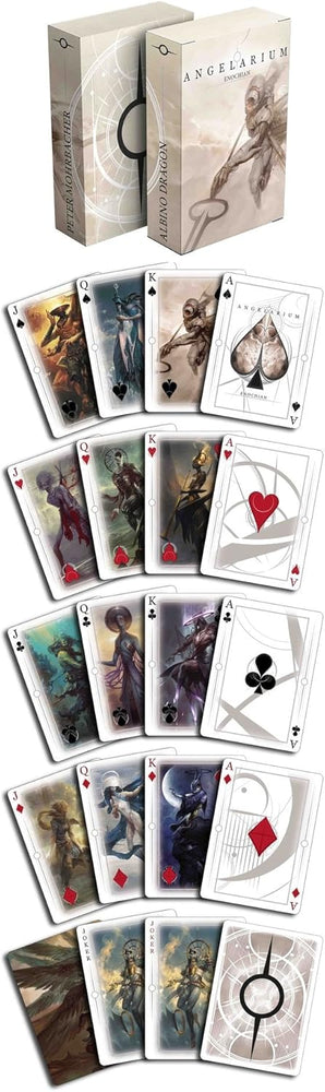 Albino Dragon: Playing Cards - Angelarium - Enochian