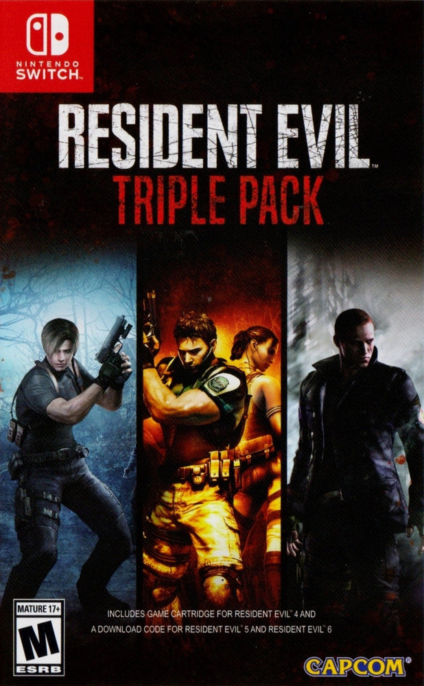 Resident Evil Triple Pack (Nintendo Switch) (ONLINE ORDER ONLY)