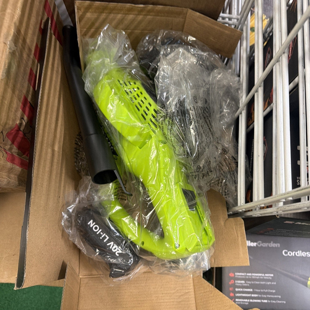 Mueller UltraStorm Leaf Blower Cordless Electric, 140 MPH 20 V Motor, OPEN BOX (ONLINE ORDER ONLY)