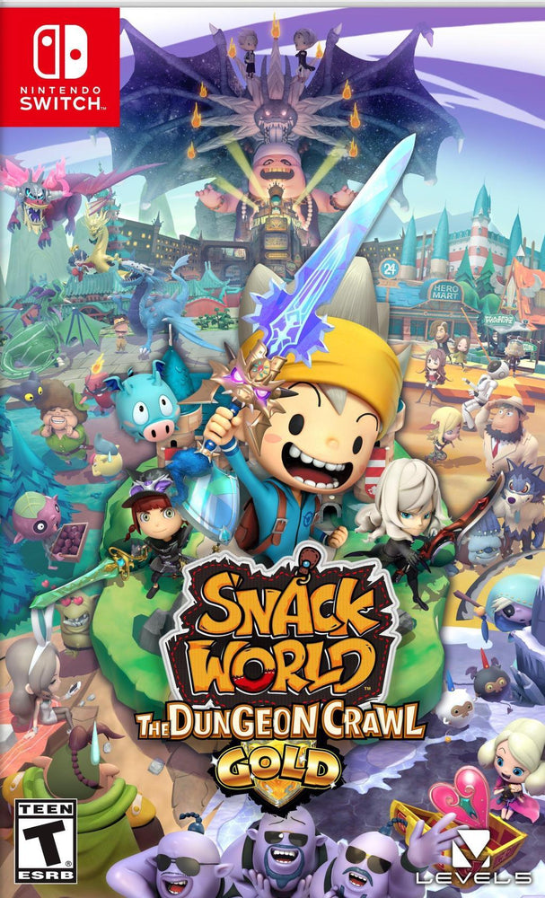 Snack World: The Dungeon Crawl Gold (Nintendo Switch) (ONLINE ORDER ONLY)