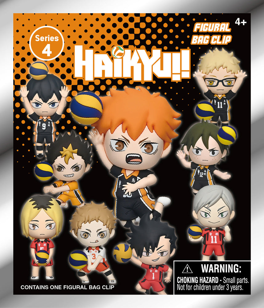 Haikyuu!! 3D Foam Bag Clip, Series 4 Blind Bag (ONLINE ORDER ONLY)