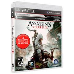 Assassin's Creed III [Target Edition] - Playstation 3 (ONLINE ORDER ONLY)