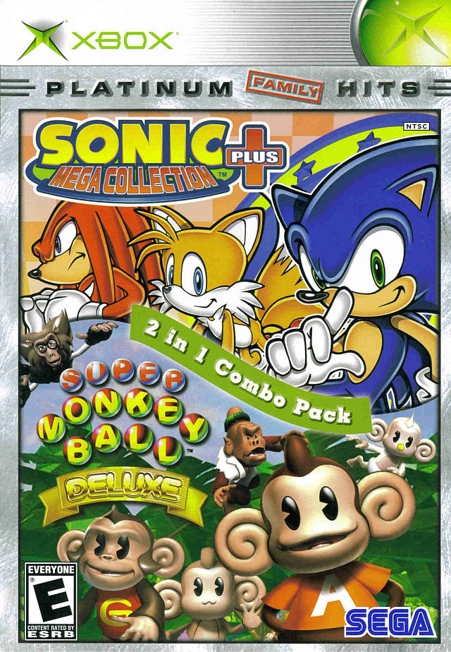 Sonic Mega Collection Plus and Super Monkey Ball Deluxe (Xbox) (ONLINE ORDER ONLY)