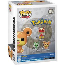 Pokemon Teddiursa Funko Pop! Vinyl Figure #985 (ONLINE ORDER ONLY)