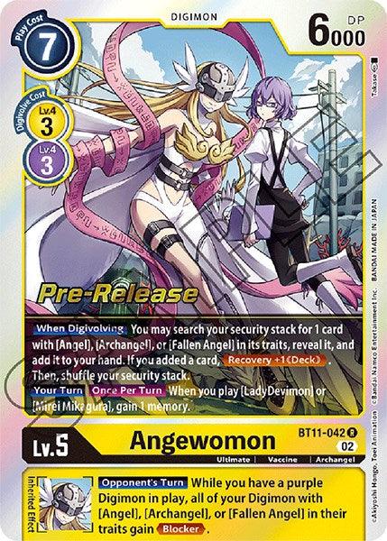 Angewomon [BT11-042] [Dimensional Phase Pre-Release Promos] (ONLINE ORDER ONLY)