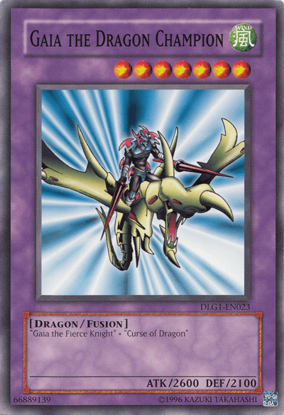 Gaia the Dragon Champion [DLG1-EN023] Common (ONLINE ORDER ONLY)