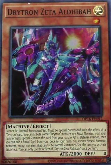 Drytron Zeta Aldhibah [OP16-EN012] Super Rare (ONLINE ORDER ONLY)