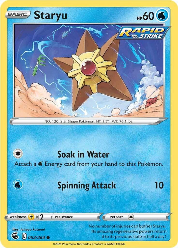 Staryu (052/264) [Sword & Shield: Fusion Strike] (Online Only)