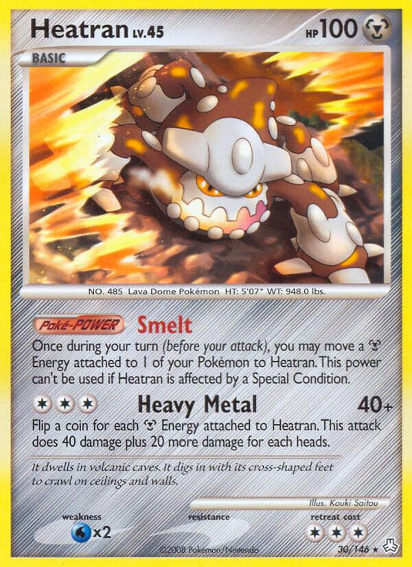 Heatran (30/146) (Theme Deck Exclusive) [Diamond & Pearl: Legends Awakened] (Online Only)