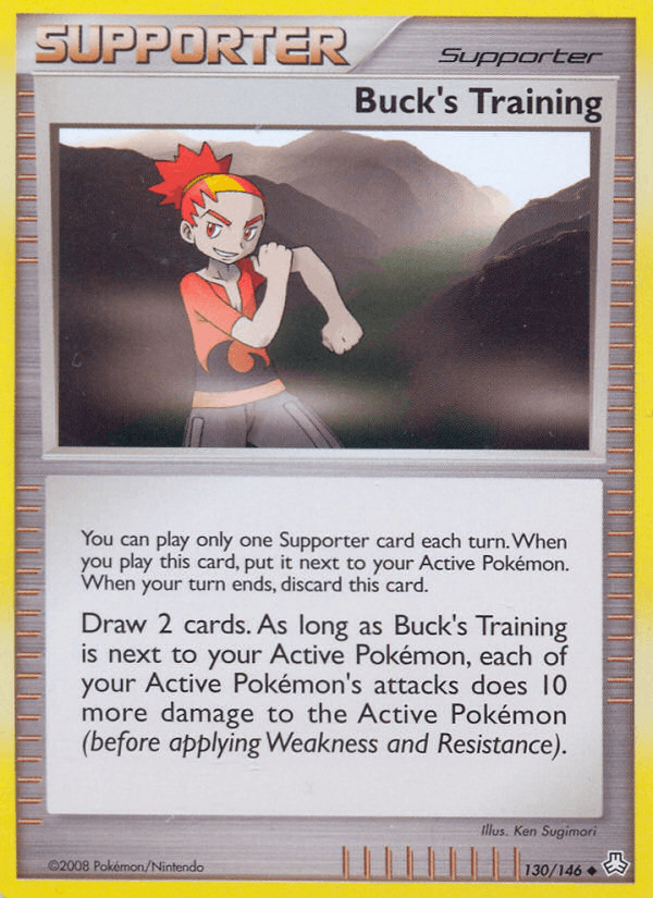 Buck's Training (130/146) [Diamond & Pearl: Legends Awakened] (Online Only)