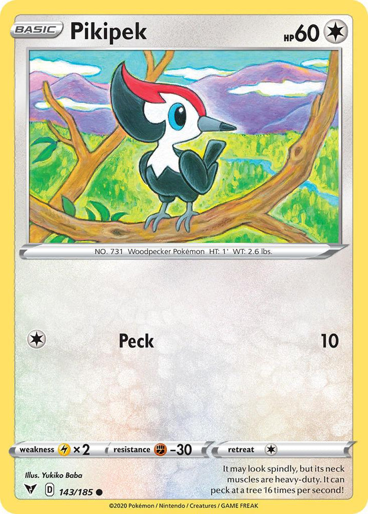 Pikipek (143/185) [Sword & Shield: Vivid Voltage] (Online Only)