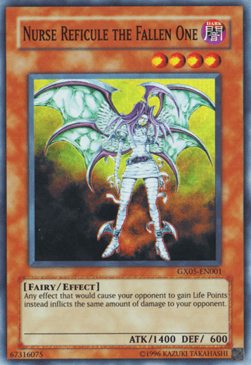 Nurse Reficule the Fallen One [GX05-EN001] Super Rare (ONLINE ORDER ONLY)