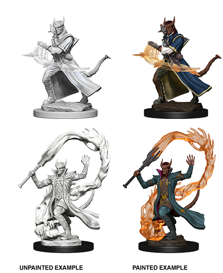 D&D: Nolzur's Marvelous Miniatures - Tiefling Male Sorcerer (ONLINE ORDER ONLY)
