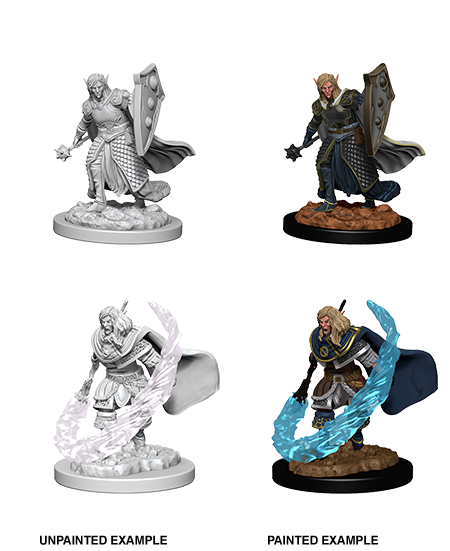 D&D: Nolzur's Marvelous Miniatures - Elf Male Cleric (ONLINE ORDER ONLY)
