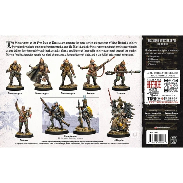 The Prussian Stosstruppen Warband (ONLINE ORDER ONLY)