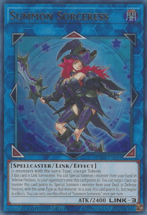Summon Sorceress [JUMP-EN084] Ultra Rare (ONLINE ORDER ONLY)