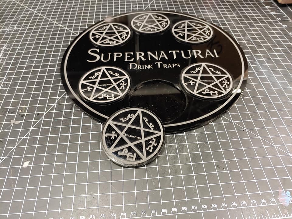 Supernatual Drink Trap Coaster Set (ONLINE ORDER ONLY)