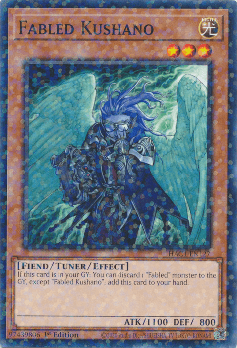 Fabled Kushano (Duel Terminal) [HAC1-EN127] Common (ONLINE ORDER ONLY)