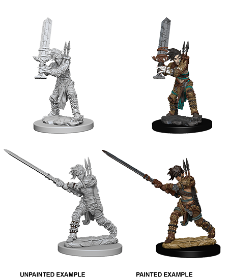 Pathfinder: Deep Cuts - Human Female Barbarian (ONLINE ORDER ONLY)