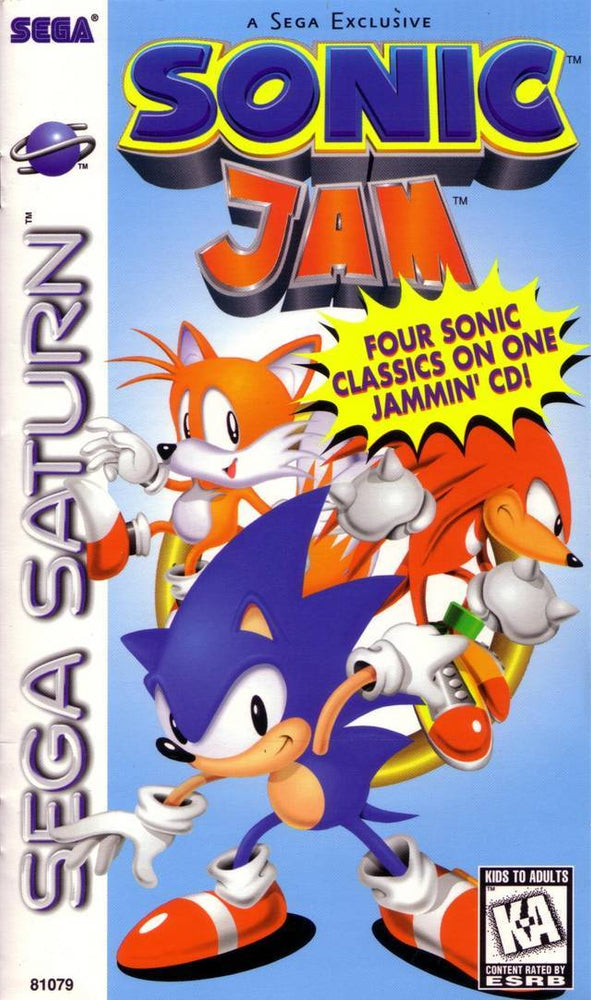 Sonic Jam (Sega Saturn) (ONLINE ORDER ONLY)