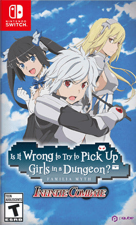 Is It Wrong to Try to Pick Up Girls in a Dungeon? Familia Myth - Infinite Combate (Nintendo Switch) (ONLINE ORDER ONLY)