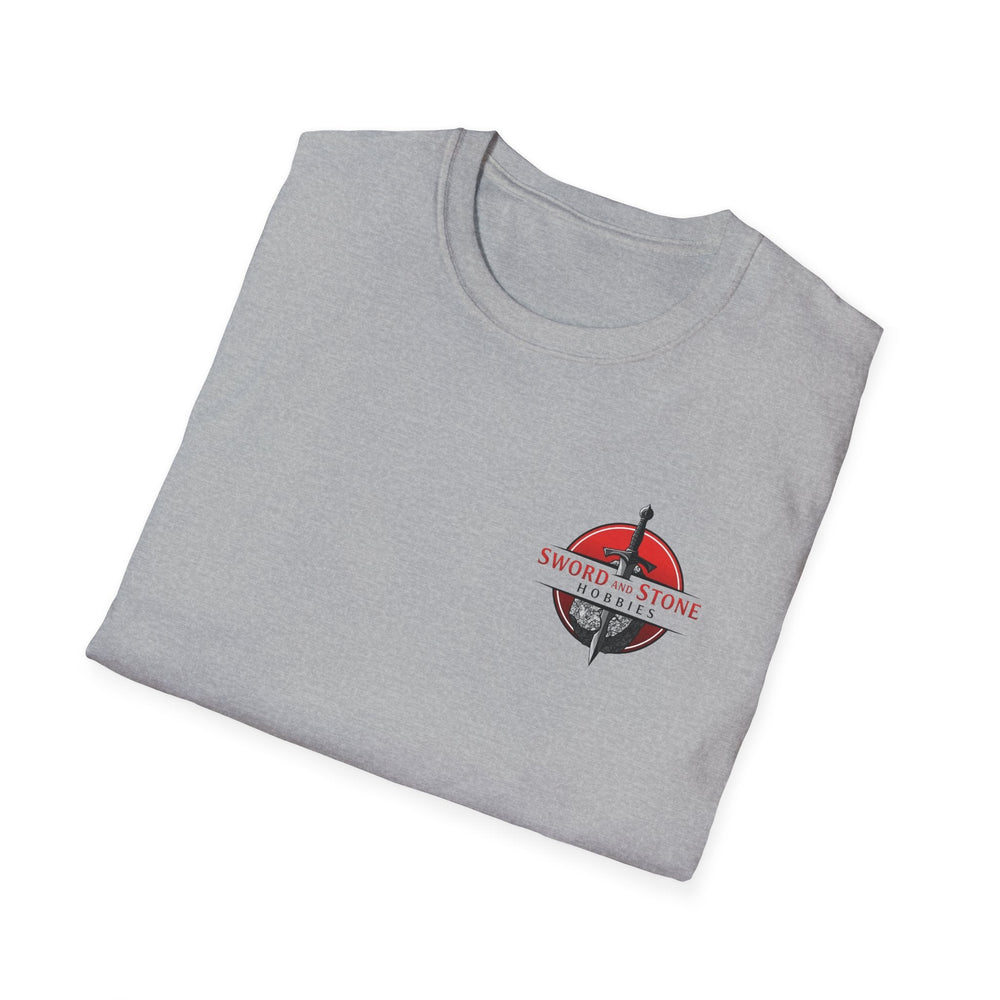 Sword and Stone Hobbies Logo T-Shirt - Sport Gray (ONLINE ORDER ONLY)