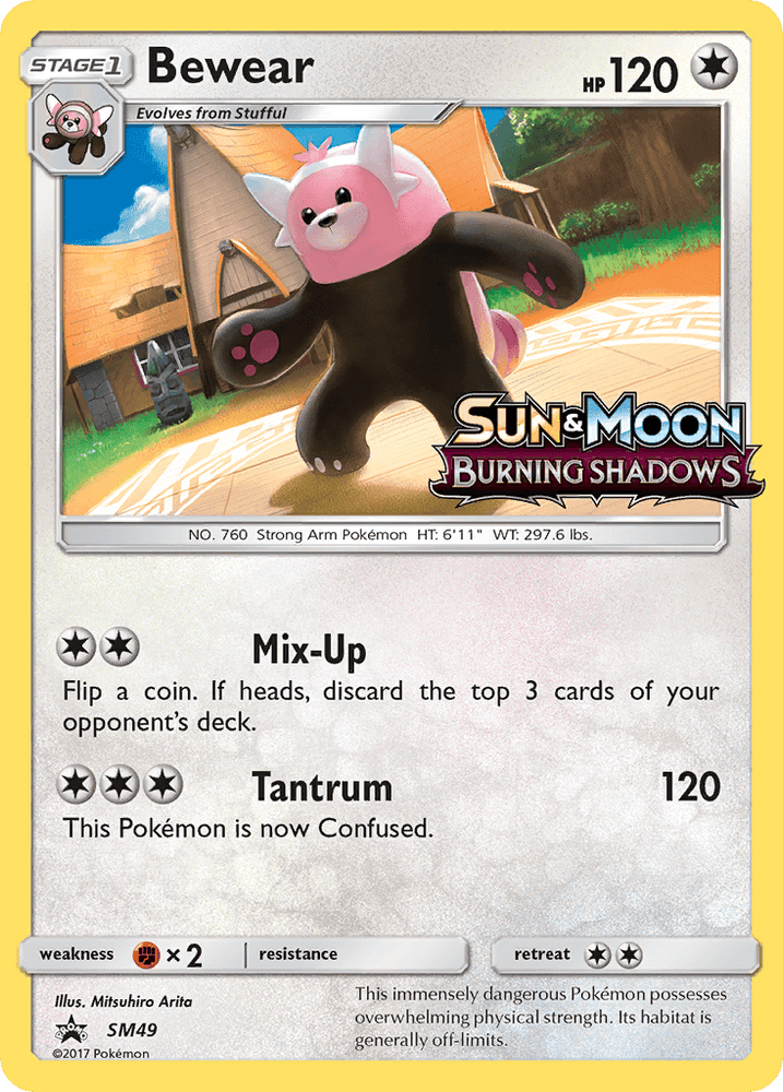 Bewear (SM49) [Sun & Moon: Black Star Promos] (Online Only)