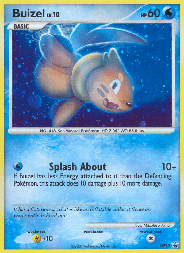 Buizel (DP13) [Diamond & Pearl: Black Star Promos] (Online Only)