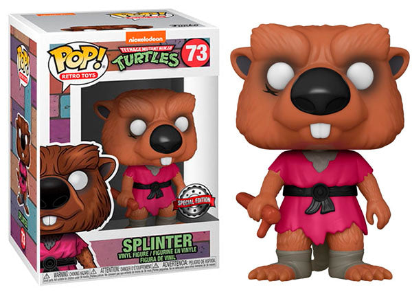 Splinter (Retro Toys, Teenage Mutant Ninja Turtles) 73 - Special Edition Exclusive (Online Order Only)