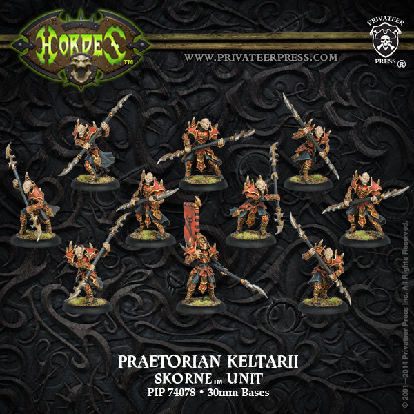 Hordes: Skorne Praetorian Keltarii Swordsmen Unit