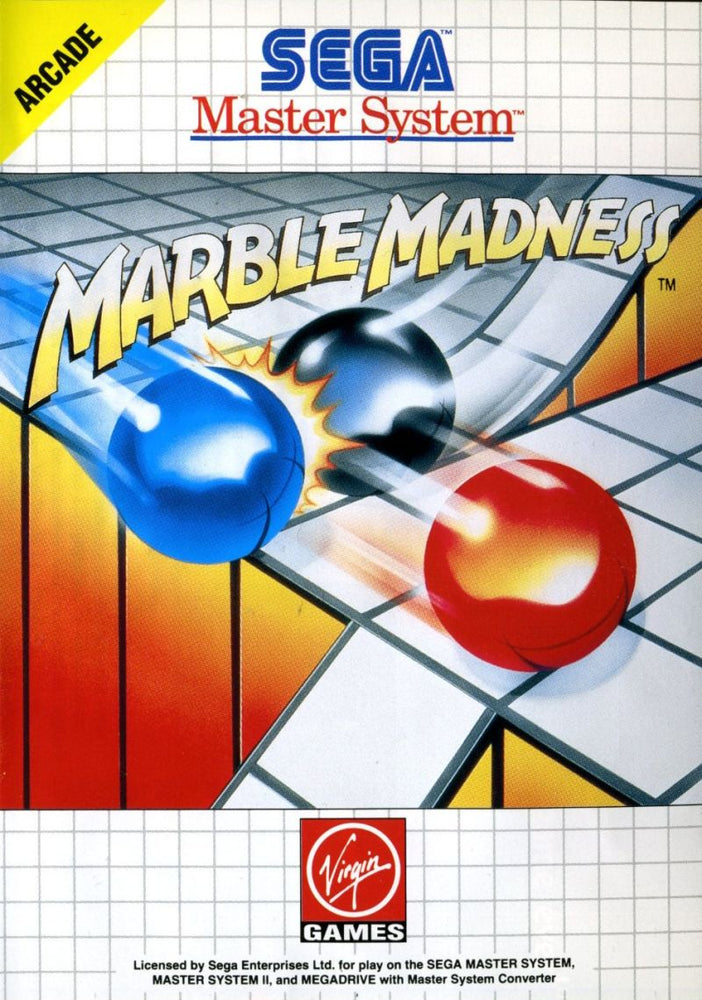Marble Madness (Sega Master System) (ONLINE ORDER ONLY)