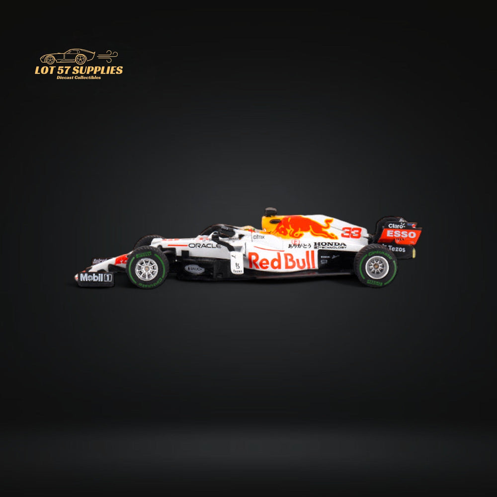 Mini-GT Red Bull RB16B #33 Max Verstappen 2021 Turkish Grand Prix 2nd Place #680 1:64 MGT00680 (ONLINE ORDER ONLY)