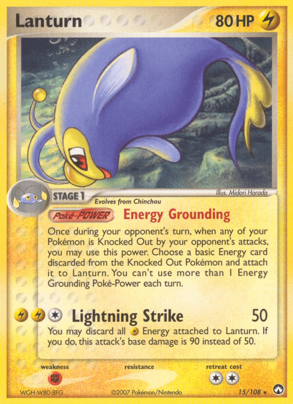 Lanturn (15/108) [EX: Power Keepers] (Online Only)