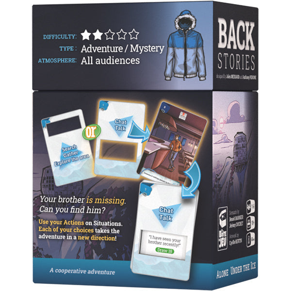 Backstories: Alone Under the Ice - Board Game (Online Order Only)