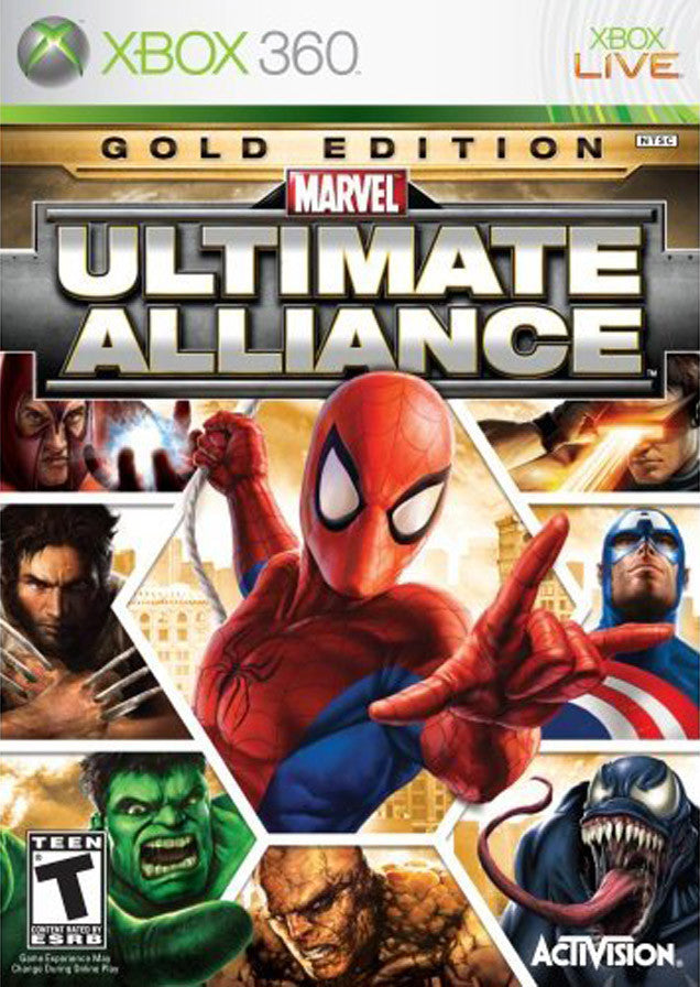Marvel Ultimate Alliance Gold (Xbox 360) (ONLINE ORDER ONLY)