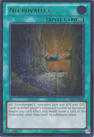 Necrovalley [AP04-EN003] Ultimate Rare (ONLINE ORDER ONLY)