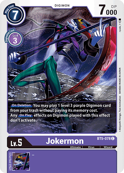 Jokermon [BT5-078] [Battle of Omni] (ONLINE ORDER ONLY)