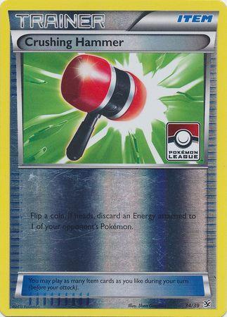 Crushing Hammer (34/39) (League Promo) [XY: Kalos Starter Set] (Online Only)