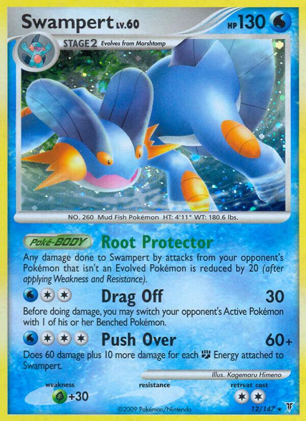 Swampert (12/147) (Theme Deck Exclusive) [Platinum: Supreme Victors] (Online Only)