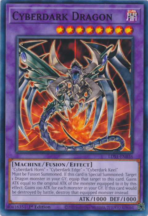 Cyberdark Dragon [LDS1-EN036] Common (ONLINE ORDER ONLY)