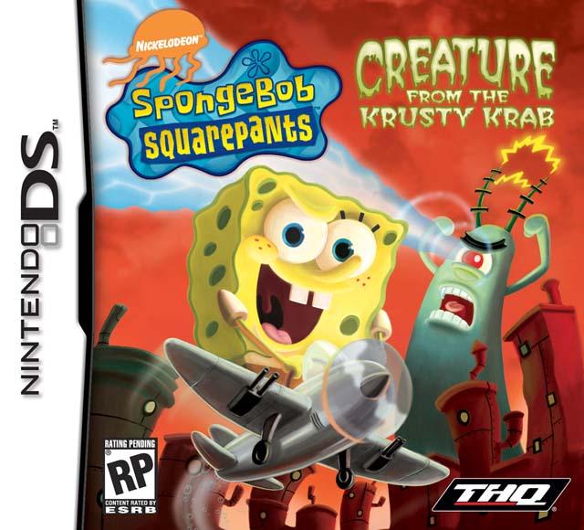 SpongeBob SquarePants Creature From The Krusty Krab (Nintendo DS) (ONLINE ORDER ONLY)