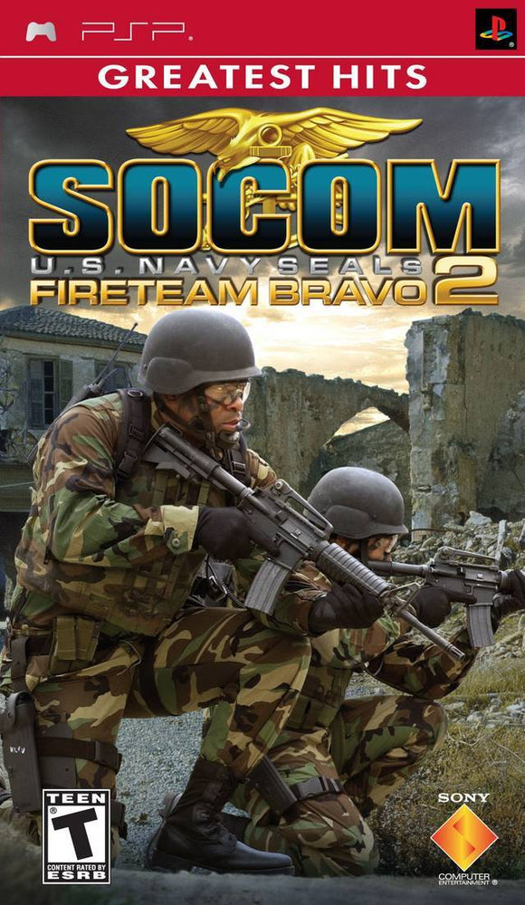 SOCOM: U.S. Navy SEALs Fireteam Bravo 2 (Greatest Hits) (PSP) (ONLINE ORDER ONLY)