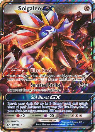 Solgaleo GX (89/149) (Jumbo Card) [Sun & Moon: Base Set] (Online Only)