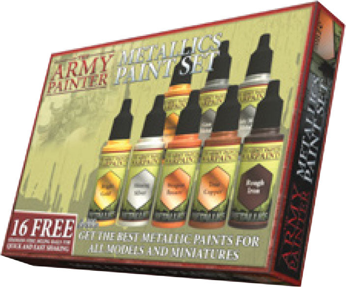 The Army Painter - Warpaints: Metallics Paint Set (ONLINE ORDER ONLY)