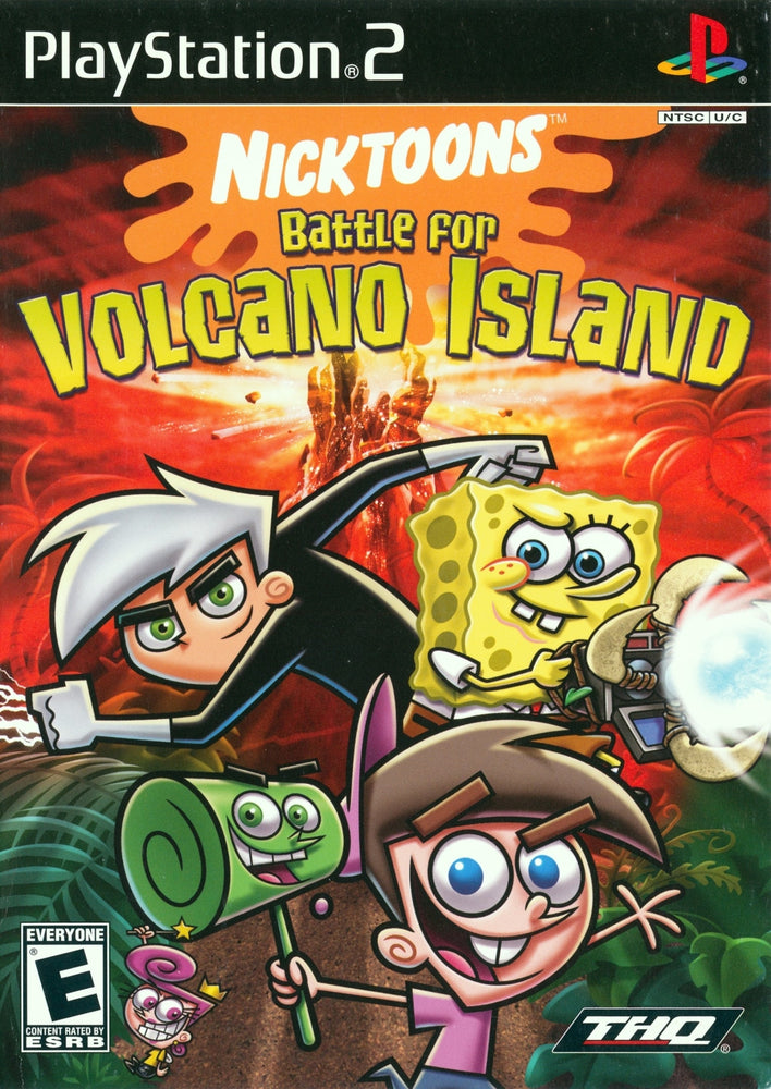 Nicktoons Battle for Volcano Island (Playstation 2) (Online Only)