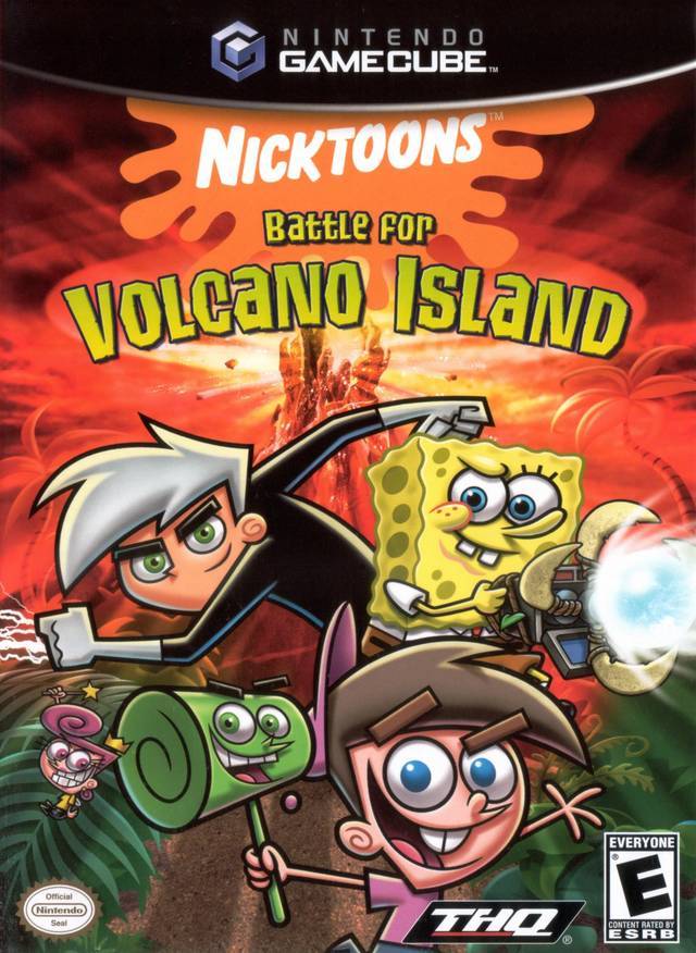 Nicktoons Battle for Volcano Island (Gamecube) (Online Only)