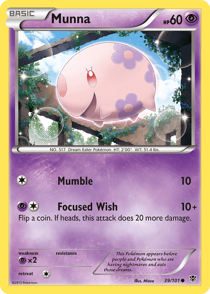 Munna (39/101) [Black & White: Plasma Blast] (Online Only)