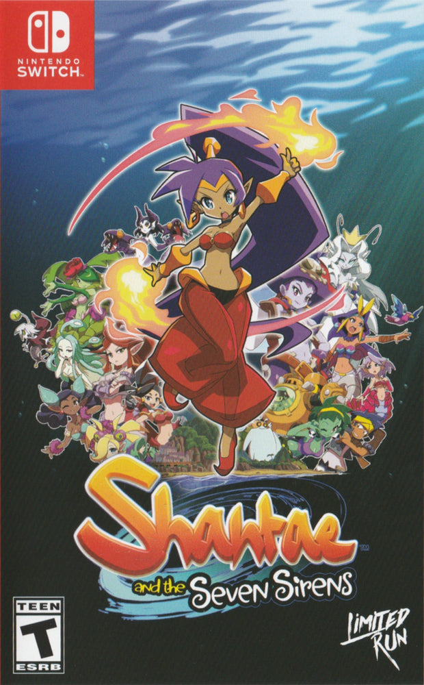 Limited Run #72: Shantae and the Seven Sirens (Nintendo Switch) (ONLINE ORDER ONLY)